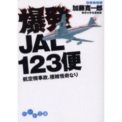 爆発ＪＡＬ１２３便