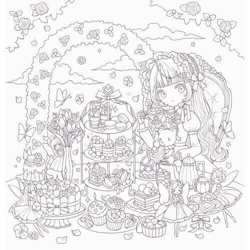 RomanticGothicぬり絵ブック 通販｜セブンネット