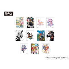 【なつめさんち】原画展「SAVE PAINT」ミニガチャンバス その3（全11種よりランダム1種）