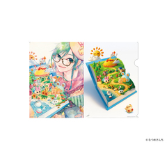 【なつめさんち】原画展「SAVE PAINT」クリアファイル N2M×MASAYA ICHI ver.「SAYAGEO BOOK BOY」