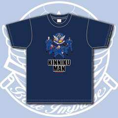 【航空自衛隊】ブルーインパルス×キン肉マン Tシャツ - Mサイズ