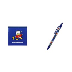 スクエアメモ＆ボールペン　レトロ　ＳＣ４　あひるのペックル