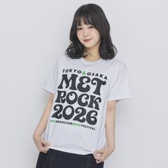 【METROCK2026】オフィシャルTシャツ ホワイト