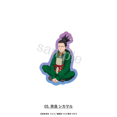 NARUTO-ナルト- 疾風伝　ステッカー　描き下ろしパジャマver. 05.奈良シカマル