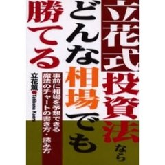 『立花式投資法ならどんな相場でも勝てる』立花薫著 立花式投資法ならどんな相場でも勝てる』立花薫著