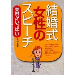結婚式女性のスピーチ　実例がいっぱい