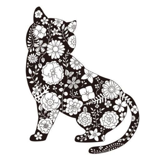 花と動物の不思議な世界 大人のリラックスぬり絵 通販｜セブンネット