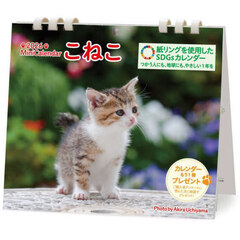 ミニカレンダーこねこ２０２６