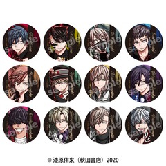 トレーディングメタリック缶バッジ　第2弾　桃源暗鬼　【BOX】