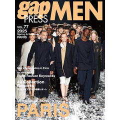 2025 S/S gap PRESS MEN vol.77 PARIS