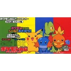 ポケモンＡＧアニメステッカー　２点各１０