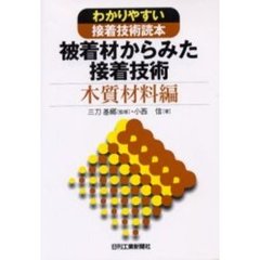 被着材からみた接着技術　わかりやすい接着技術読本　木質材料編