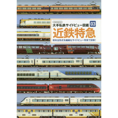 近鉄特急　現有全形式を繊細なサイドビュー写真で詳解！