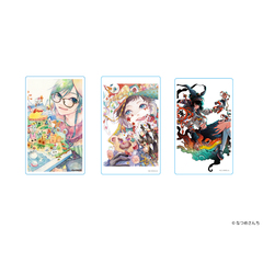 【なつめさんち】原画展「SAVE PAINT」スマホステッカーセット B