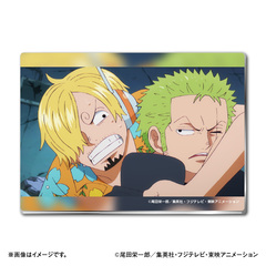 激レア　ONE PIECE メタルディスプレイ サンジ【セブンネット限定】 特価】 ONE 激レア PIECE サンジ【セブンネット限定 メタル