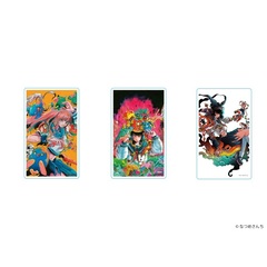 【なつめさんち】原画展「SAVE PAINT」スマホステッカーセット E