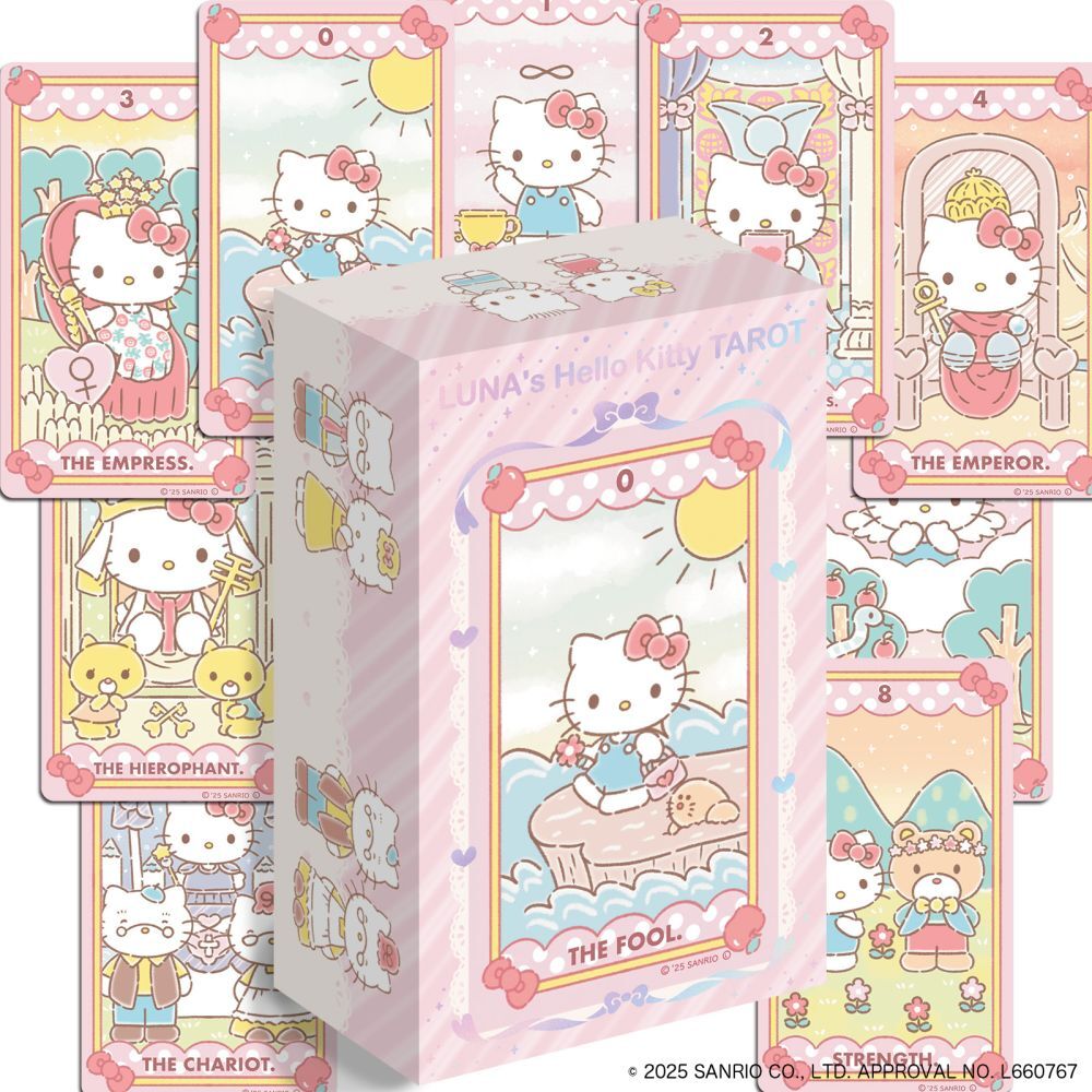 ハローキティ タロットカード 78枚 LUNA'S HALLOKITTY TAROT ルナズ