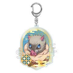 鬼滅の刃　アクリルキーホルダー9種　嘴平伊之助 楽天市場】鬼滅の刃 てくトコアクリルキーホルダー 第一弾 嘴平 伊之助