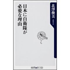 日本に自衛隊が必要な理由