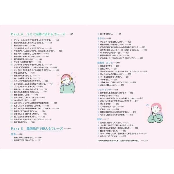 今日から使える韓国語フレーズ 基本表現166から関連表現1000を