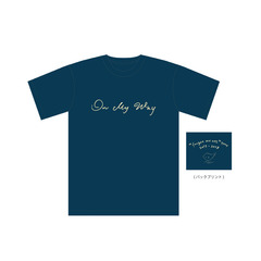 南壽あさ子／“On My Way” Tシャツ（ネイビー）150サイズ