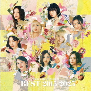 TWICE／TWICE BEST ALBUM「#BEST 2015-2025」（初回限定盤／4CD+Blu