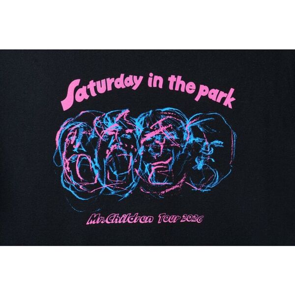 Mr.Children Tour 2026 フェイスTシャツ ブラック 通販｜セブンネット