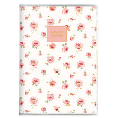 ７７６２家計簿リバテ日付無Ｂ５ピンクＢ