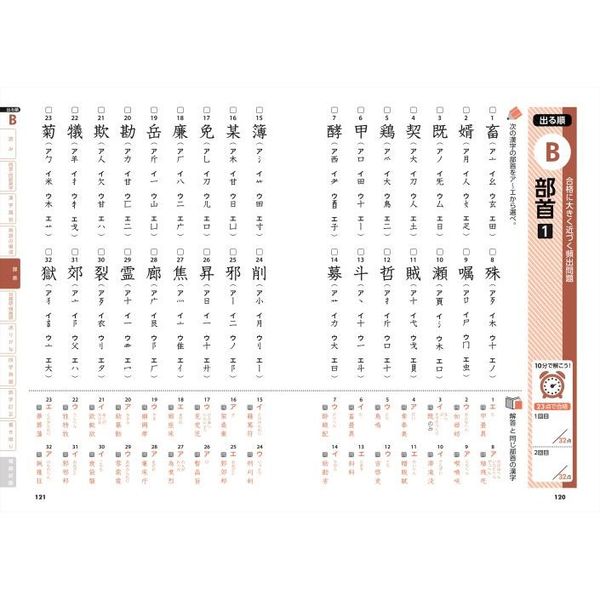 漢字検定3級[頻出度順]問題集 - 参考書