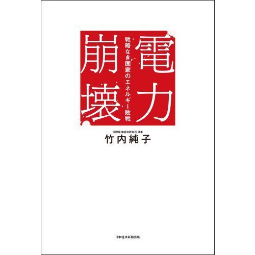 電力崩壊　戦略なき国家のエネルギー敗戦（単行本）