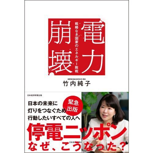 電力崩壊　戦略なき国家のエネルギー敗戦（単行本）