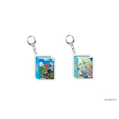 【なつめさんち】原画展「SAVE PAINT」アクリルキーホルダーセット E