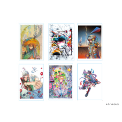 【なつめさんち】原画展「SAVE PAINT」ポストカードセット A