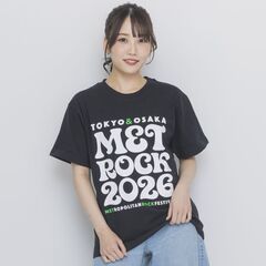 【METROCK2026】オフィシャルTシャツ ブラック