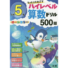 もっと上をめざすハイレベル算数ドリル５００題　オールカラー　小学５年