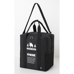 moz OUTDOOR 保冷バッグBOOK Lサイズブラック ver.（セブン－イレブン／セブンネット限定）