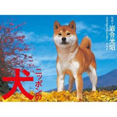 2026年カレンダー　ニッポンの犬