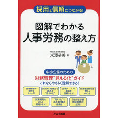 図解でわかる人事労務の整え方　採用と信頼につながる！