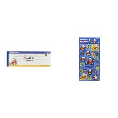 ミニ一筆箋＆ぷっくりシール　レトロ　ＳＣ４　あひるのペックル