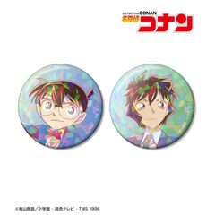 名探偵コナン 江戸川コナン&世良真純 Ani-Art clear label 第2弾 ホログラム缶バッジ2個セット（2026年8月下旬以降発売予定）