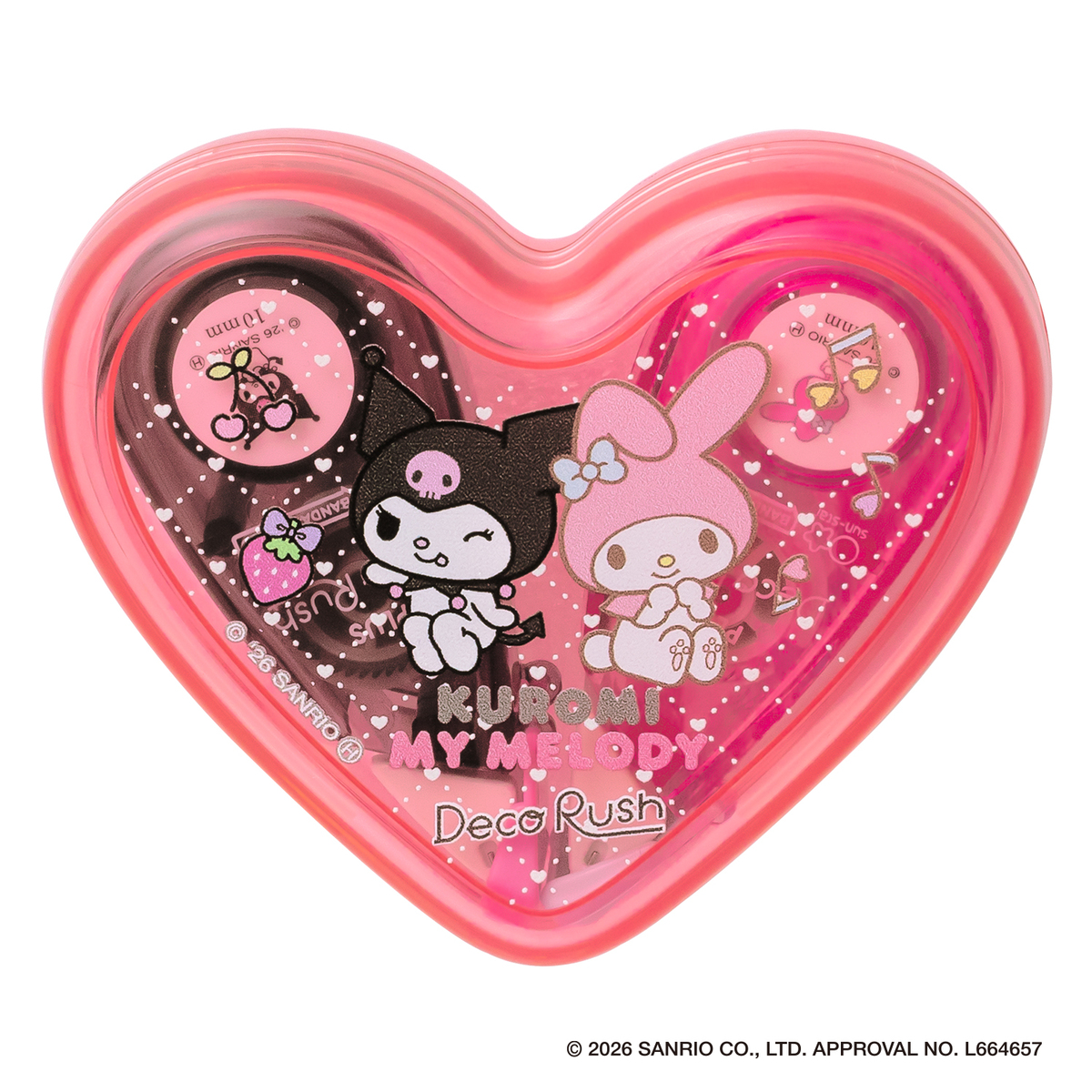 デコラッシュハートケースセット マイメロディ&クロミ 通販｜セブン