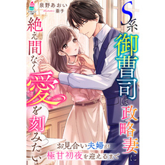 Ｓ系御曹司は政略妻に絶え間なく愛を刻みたい～お見合い夫婦が極甘初夜を迎えるまで～