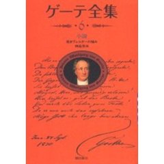 ゲーテ全集　６　新装普及版　小説