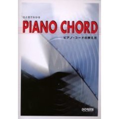 ピアノ・コードの押え方