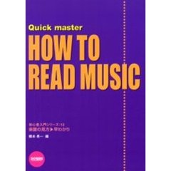 楽譜の見方　早わかり