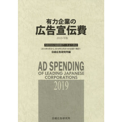 有力企業の広告宣伝費　ＮＥＥＤＳ日経財務データより算定　２０１９年版