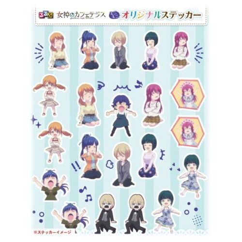 【新品未開封】女神のカフェテラス おやすみtime ロット販売 女神のカフェテラス - 小野 白菊 1/7スケール BIGアクリル
