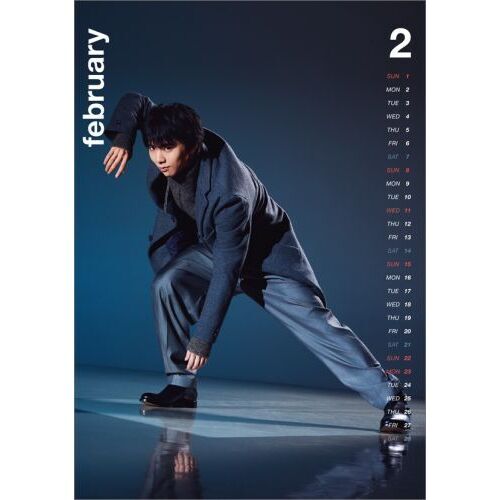 羽生結弦　卓上カレンダー　5点セット 羽生結弦フェイバリットカレンダー2023」11月11日(金)から発売