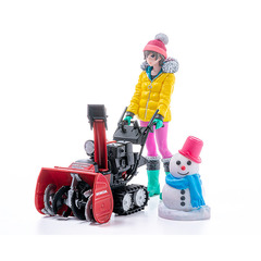 PLAMAX MF-62 minimum factory  みのり with ホンダ小型除雪機 HSS1170n（JX）