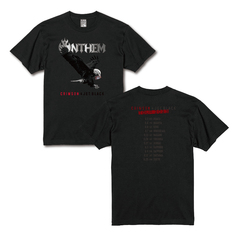 【ANTHEM】CRIMSON ＆ JET BLACK TOUR 2023 ツアーTシャツ　Aタイプ　Mサイズ